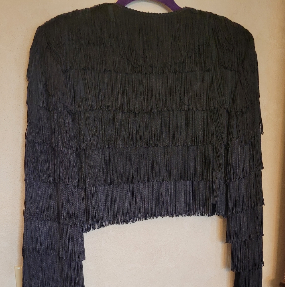 Amazing Fringe Jacket Exceptional Condition - image 2